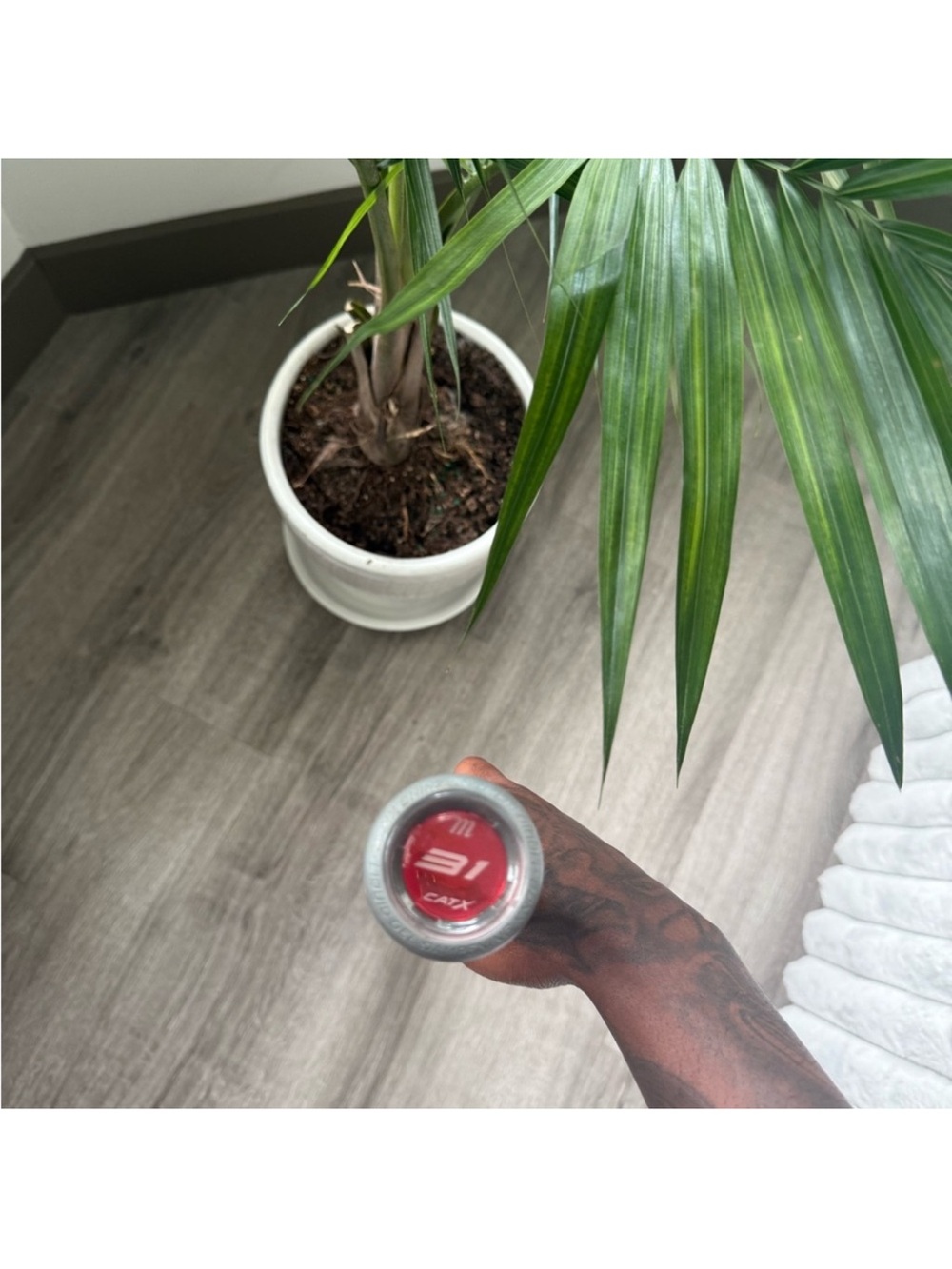 Kids Baseball Bat - Red Grip -